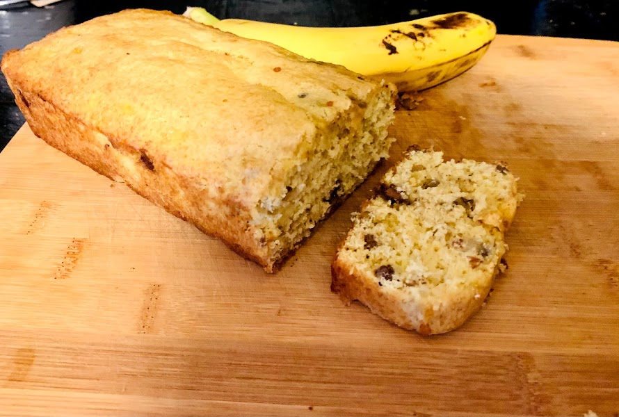 Simple 3 Ingredient Banana Bread