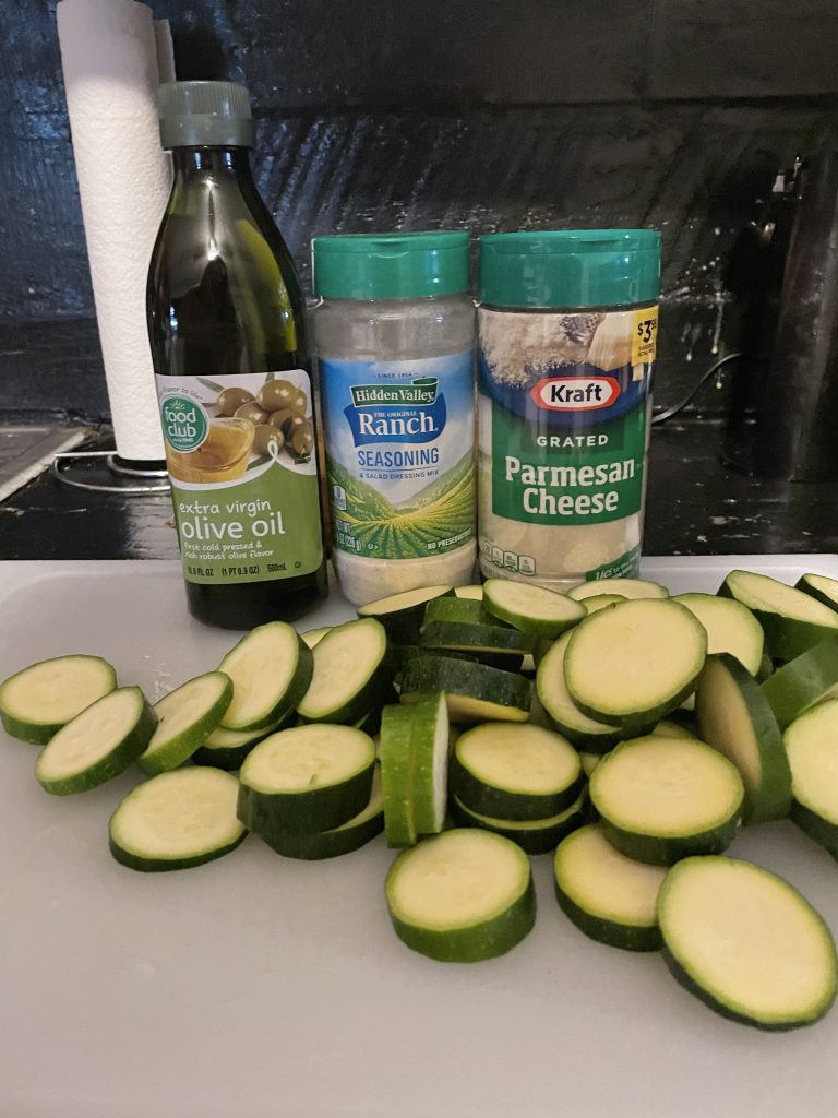 Picture of Zucchini and Ingredients